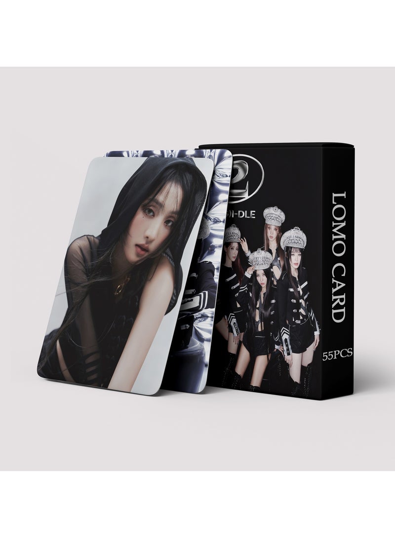55-Piece Lesserafim New Album Antifragile Lomo Card - Image 2