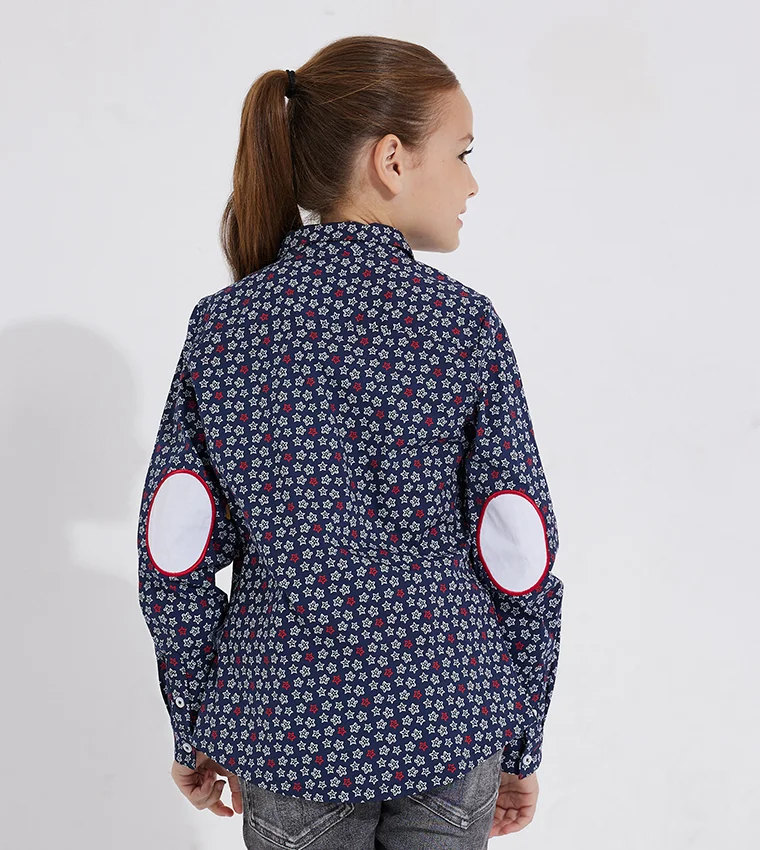Beverly Hills Polo Club  Bhpc Kids Navy Blue Shirt for Women | Best Price UAE
