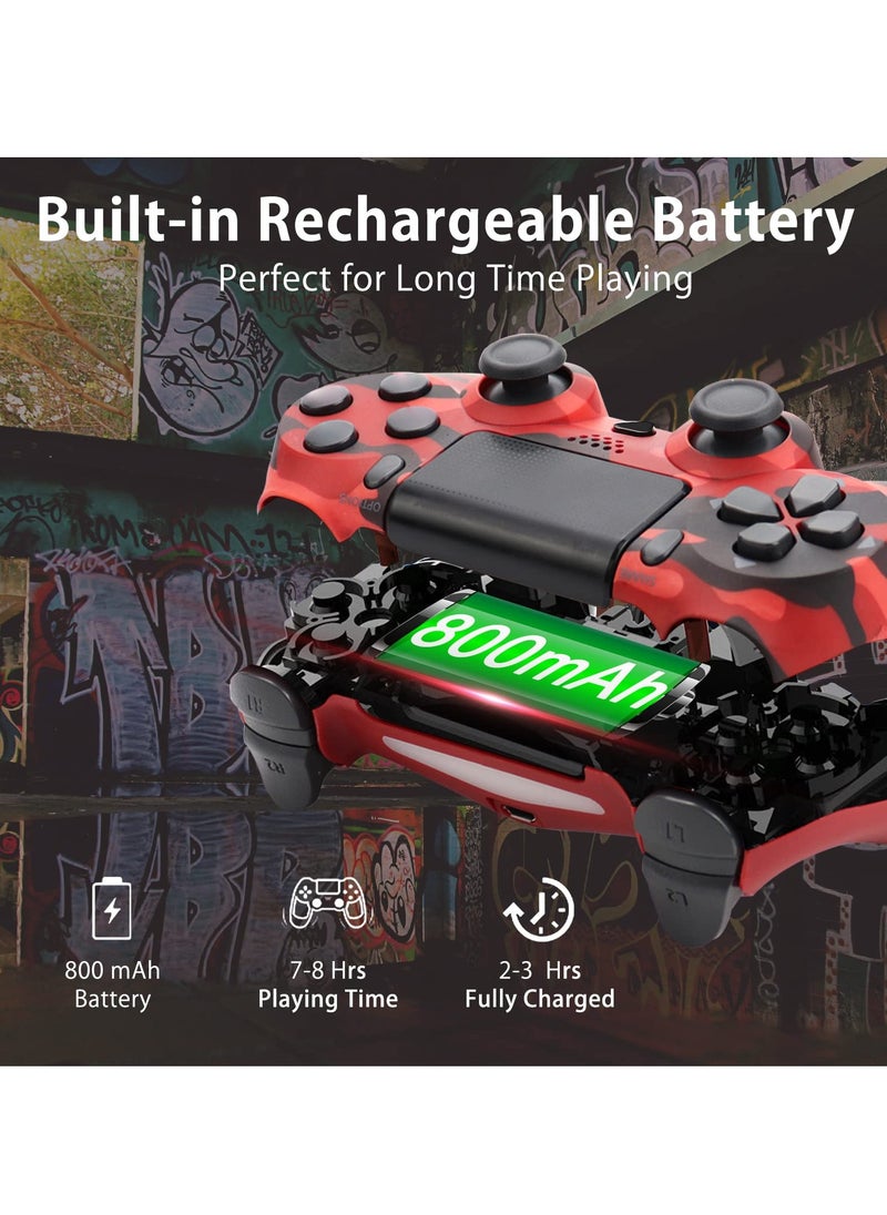 Generic Versatile PS4 Wireless Controller: Dual Motors, Charging Cable, Stereo Headset, Multitouch Pad - Ideal Gift for Gamers  - Image 4