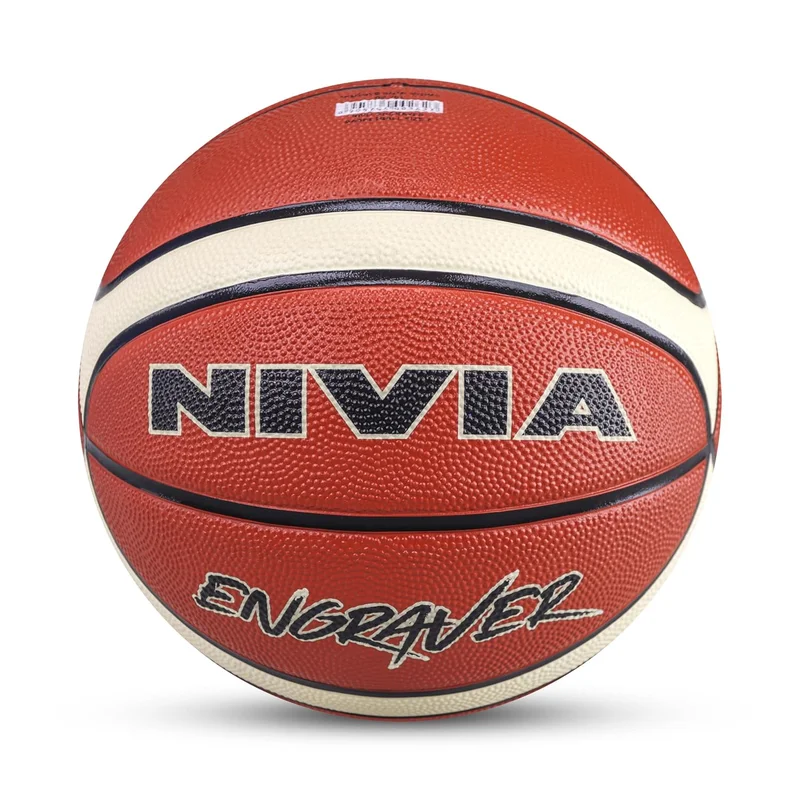 Nivia Nivia ENGRAVER Rubber Basketball Size 7