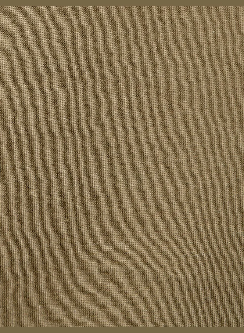 KOTON Slogan Printed Crew Neck Short Sleeve Cotton T-Shirt