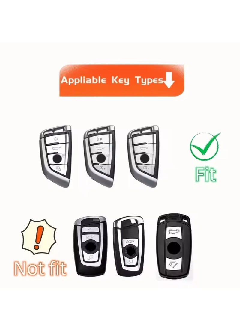 For TPU Key Fob Cover With keychain For BMW X1 X2 X3 X5 X6 2 5 6 7 Series - Image 2