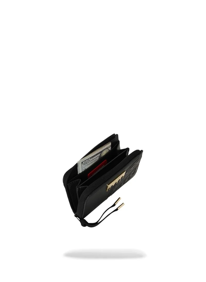 SPRAYGROUND  GOLD BRICK LUXE WALLET for Women | Best Price UAE