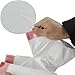 Doryh 7 Gallon White Drawstring Trash Bags Medium Garbage Bags 2 Rolls120 Counts - Image 4