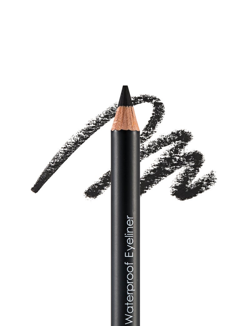 flormar Waterproof Eyeliner – 101 Black Ice – Waterproof Pencil Eyeliner, Precise Tip, Long-Wear Smooth Application 101-BLACK ICE - Image 2