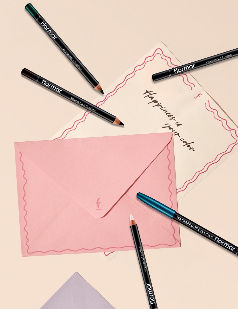 flormar Waterproof Eyeliner – 101 Black Ice – Waterproof Pencil Eyeliner, Precise Tip, Long-Wear Smooth Application 101-BLACK ICE - Image 5