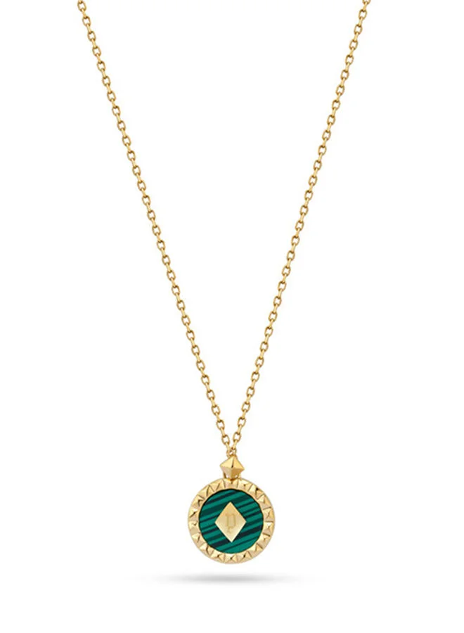 بوليس Stainless Steel necklace For Women in Gold
