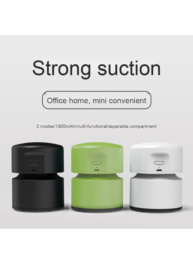 Compact Wireless Portable Desktop Vacuum Cleaner – USB Rechargeable Handheld Vacuum for Home, Office, and Car Use - Image 2
