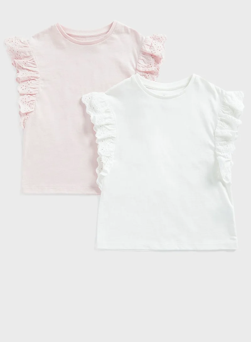 mothercare Kids 2 Pack Essential Top