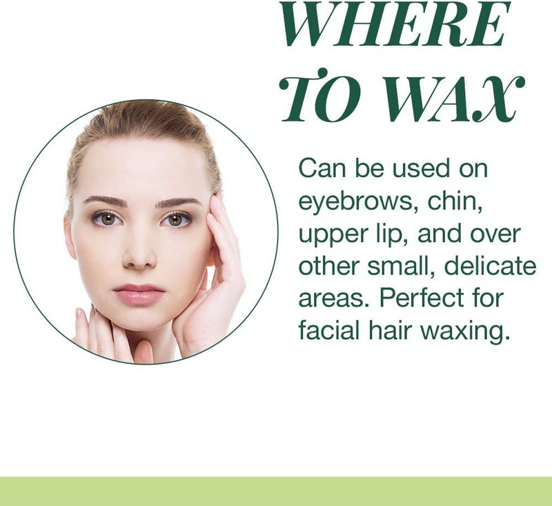 Clean + Easy C+E Small Cloth Waxing Strips for Facial Hair Removal - 100 Count - Image 5