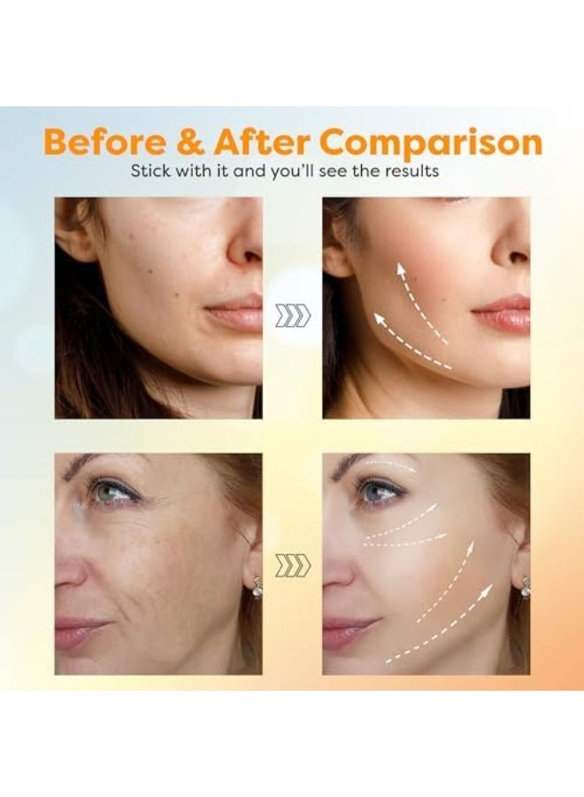 جهاز تدليك للرقبة والوجه قابل لإعادة الشحن بسبعة ألوان مع تقنية الاهتزاز، أداة للعناية بالبشرة محمولة وجهاز تجميل. - Image 4