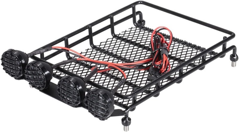 Yurefax Roof Rack Luggage Carrier for 1/10 RC Cars - Image 1