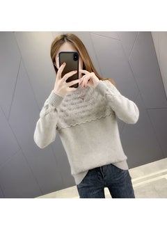 Womens Sweater 2023 Autumn Winter Fashion Pullover 256 light brown