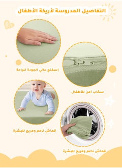 Ominii Kids' Play Sofas Activity Center, Multifunctional Modular Design, Foldable and Freely Assembled, Stimulates Children's Creativity, Suitable for Indoor or Playroom-Green  - Image 5