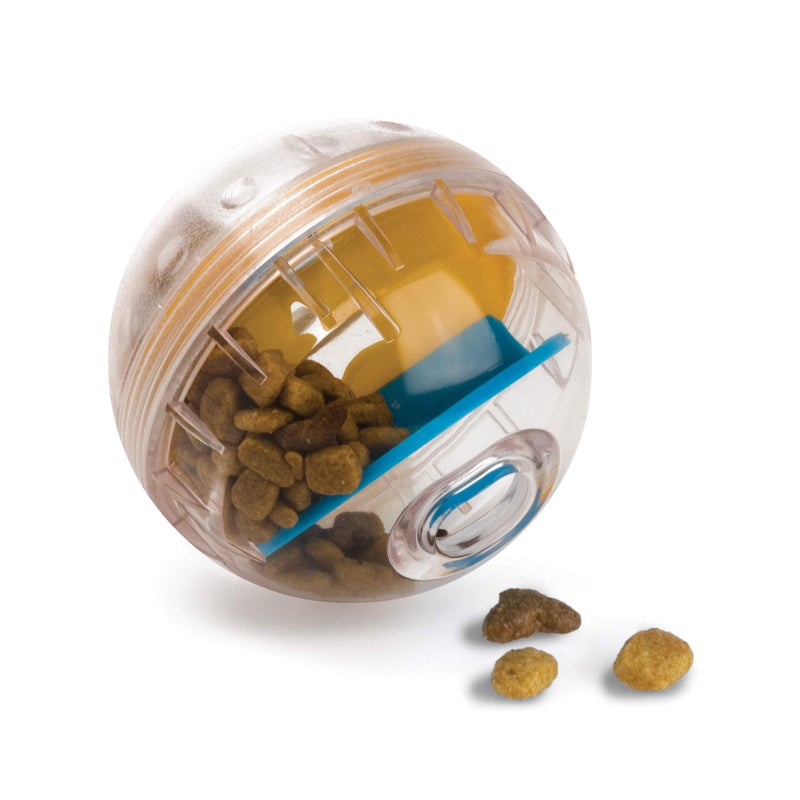 Pet Zone IQ Treat Ball Interactive Dog Ball 3 Puzzle Treat Dispenser Durable Slow Feeder for All Dog Breeds Toys to Keep The Busy and Enrichment - Image 2
