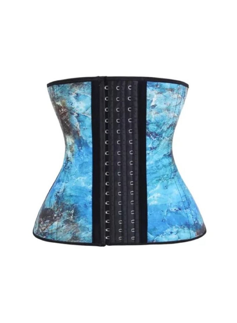 Dee trimmer Women’s Camouflage Print Waist Trainer Corset | Adjustable 3 Hook Design for Workout, Slimming, and Body Shaping Support - Image 1