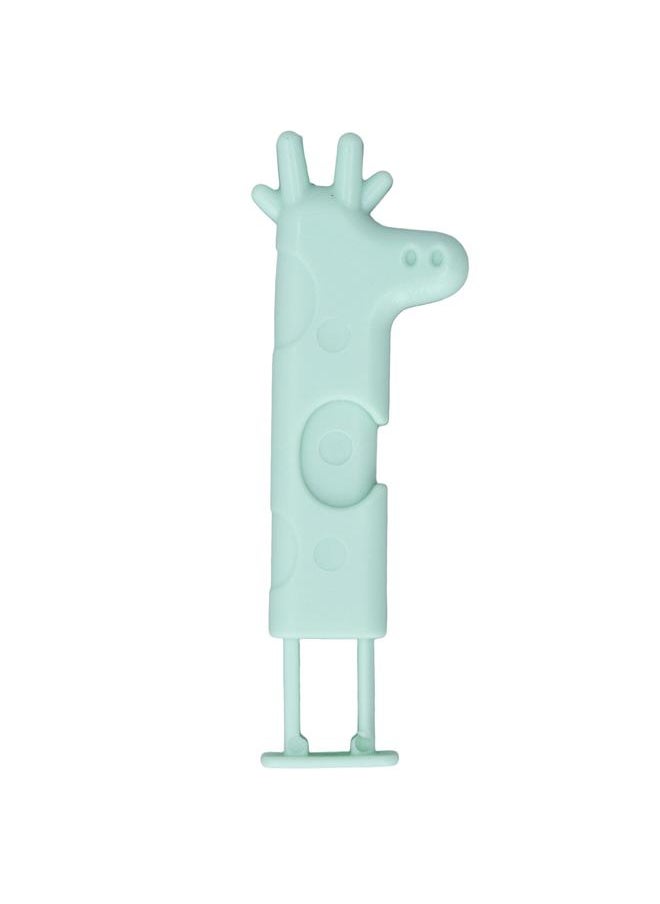 Thoraya Sealing Clips Strong Clamping Force Moisture Proof Giraffe Look Plastic Bag Clips for Food Storage Bread Bags Snack BagGreen  - Image 1