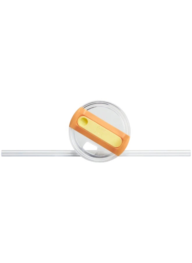 Stanley Mug, 40 oz Stanley Slim Mug with Straw and Handle, Insulated Mug with Lid, Multi-Use Mug, H2.0 FlowState Stainless Steel Coffee Mug for Homemade Hot Drinks, Travel Mug with Handle (Orange)) - Image 3