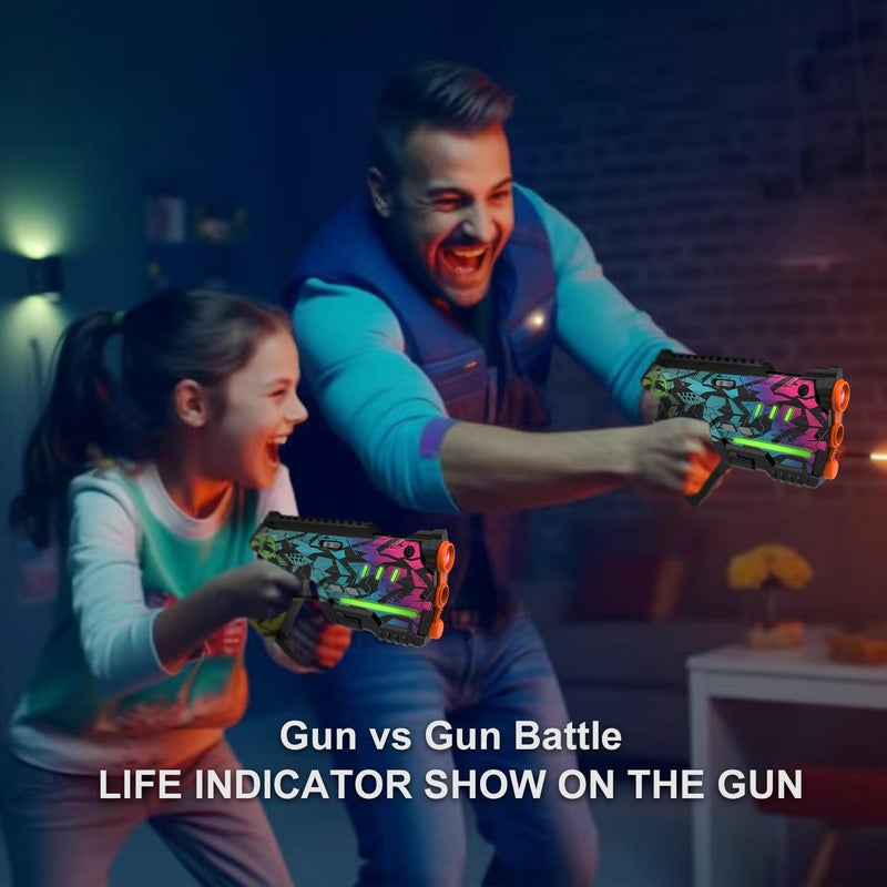 Winyea Tag Laser Tag Set of 2, Lazer Tag Game for Kids Indoor & Outdoor Play, Gift Ideas for Kids Teens and Adults, Cool Toys for Teenage Ages 8 9 10 11 12+Year Old Boy & Girls - Image 4