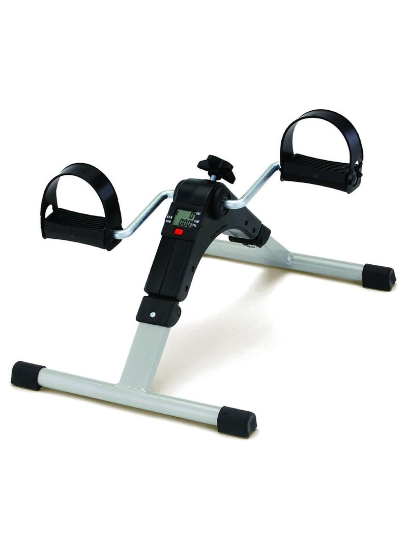 DubaiGallery Portable Exercise Bike Pedals Stable Mini Floor Foot Pedal with LCD Screen Display Mini Cycle Pedal Exercise Bike for Legs and Arms Workout  - Image 2