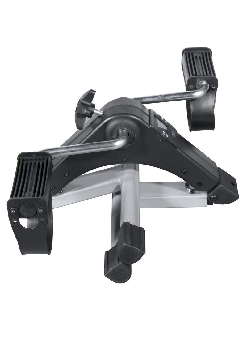 DubaiGallery Portable Exercise Bike Pedals Stable Mini Floor Foot Pedal with LCD Screen Display Mini Cycle Pedal Exercise Bike for Legs and Arms Workout  - Image 4