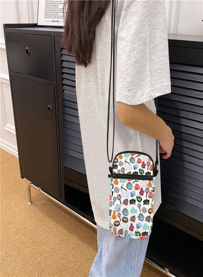 HOLLP Funny Geologist Gifts That's What I Do I Collect Rocks and I Know Things Small Sling Bag Geology Rock Crossbody Bag (That's What I Do I Collect) - Image 3