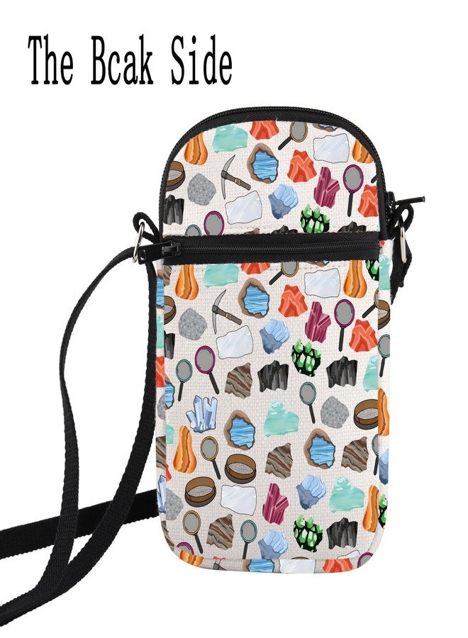 HOLLP Funny Geologist Gifts That's What I Do I Collect Rocks and I Know Things Small Sling Bag Geology Rock Crossbody Bag (That's What I Do I Collect) - Image 4