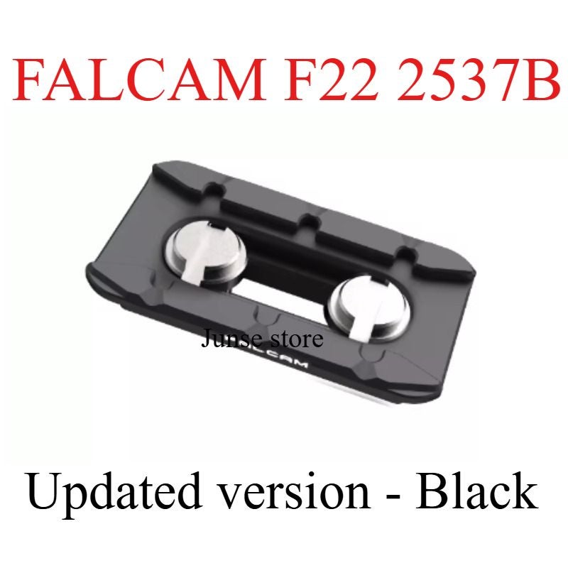 Falcam F22 2537b Quick-Release Three-Position Base Plate Cold Shoe Adapter, Black - Image 1