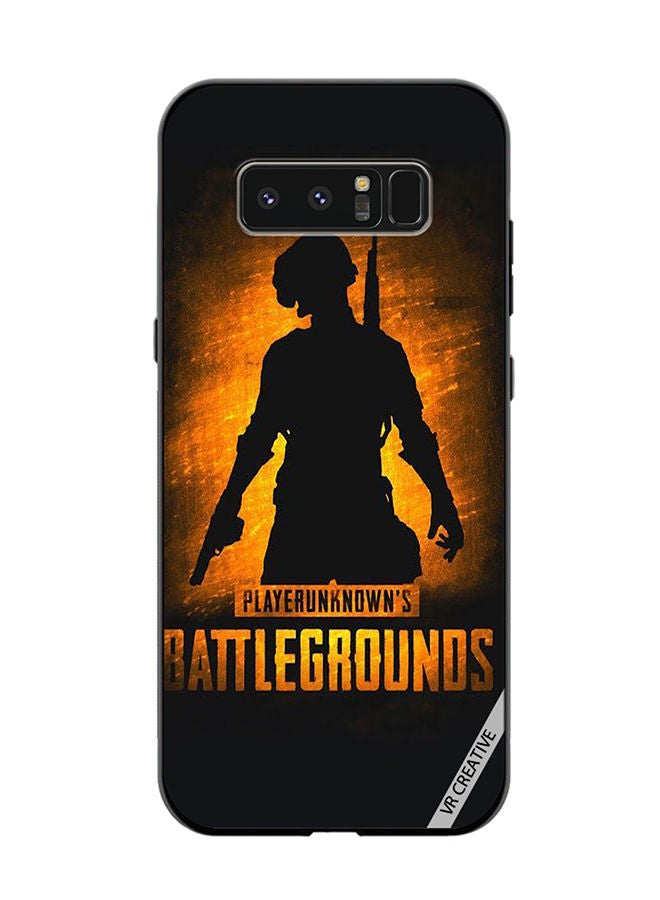 VR CREATIVE Protective Case Cover For Samsung Galaxy Note 8 Pubg Design Multicolour - Image 1