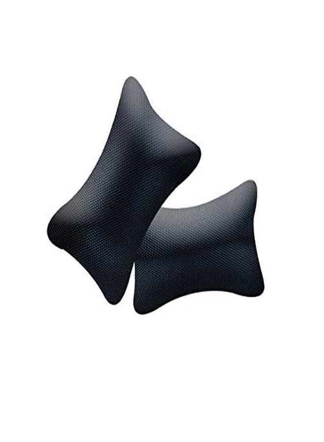 NikrokZ Dotted Design Spongy and Classy Look Car Neck Rest Pillow for Innova Crysta_1127 - Image 1