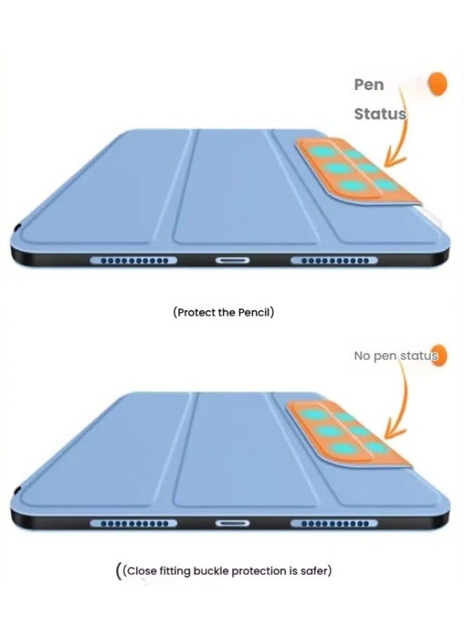 general Compatible with VIVO Pad 5 Pro 13'' 2025 Tablet Case Slim Magnetic Smart PU Leather Tri-Folding Stand Cover for VIVO Pad 5 Pro - Image 5