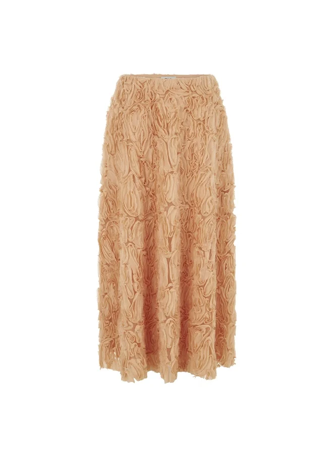 Ipekyol  Textured Midi Skirt for Women | Best Price UAE
