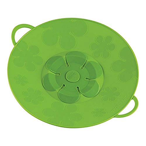 Kuhn Rikon Kochblume Spill Stopper, 11-Inch, Green - Image 1