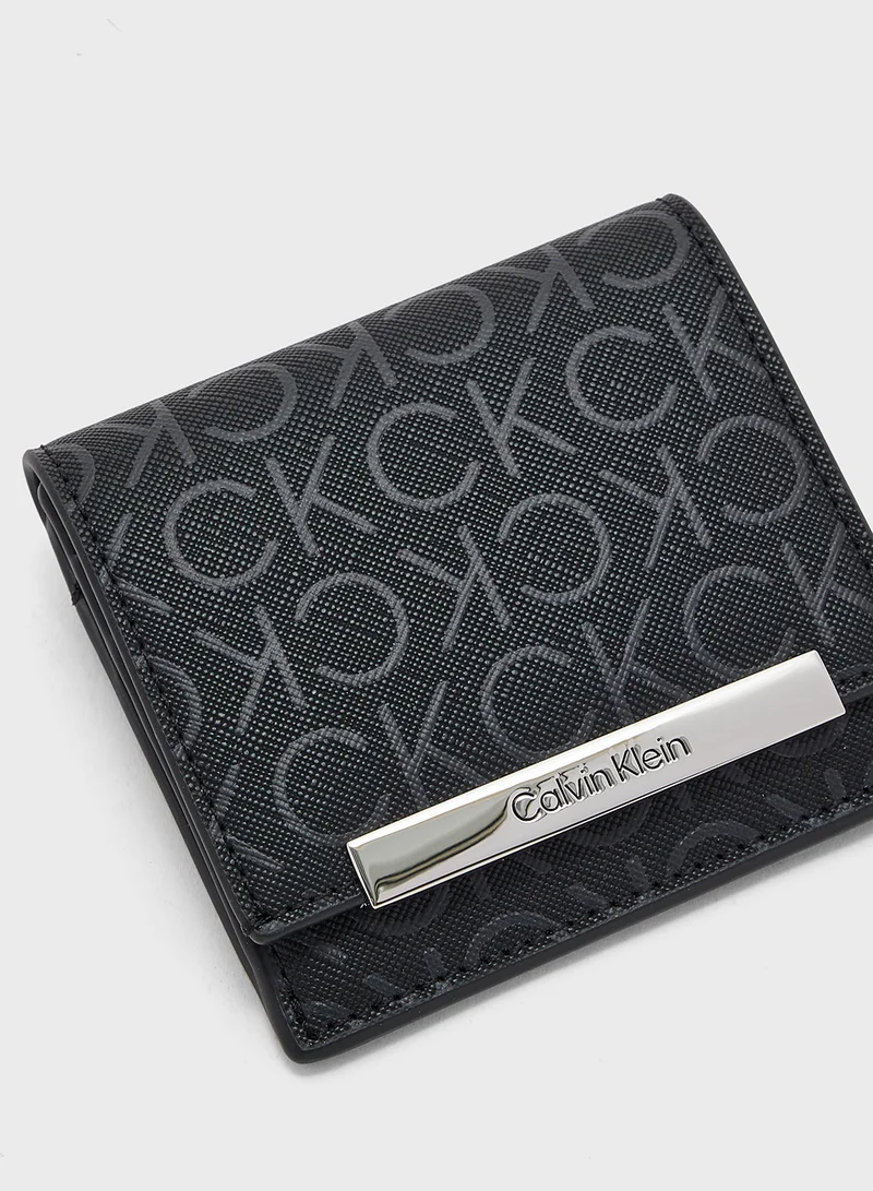 كالفن كلاين CK LINEAR SM TRIFOLD_MONO