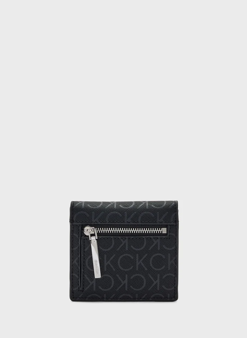 كالفن كلاين CK LINEAR SM TRIFOLD_MONO