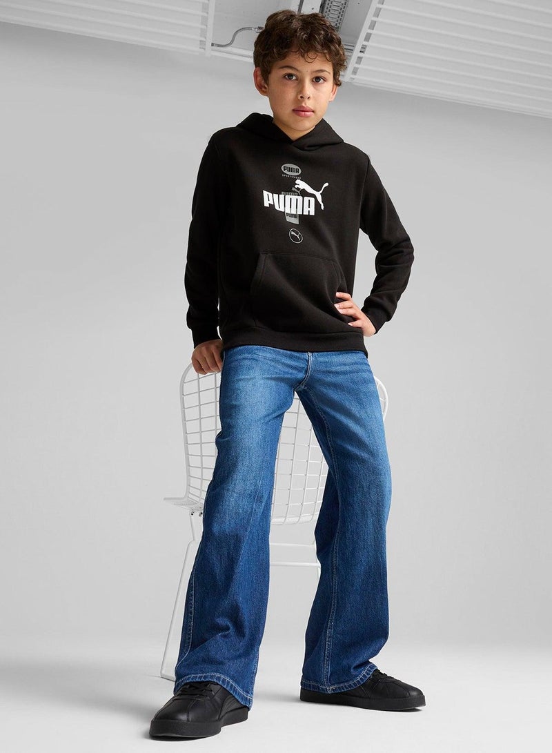 PUMA Youth Power Graphic Hoodie - Image 3