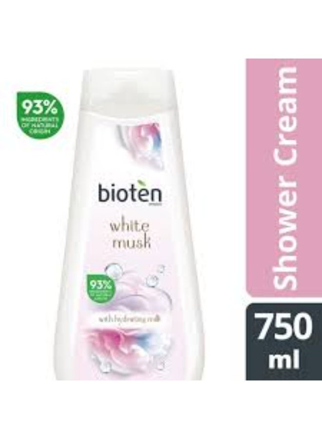 bioten White Musk Shower Cream 750ml - Image 2