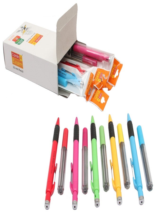 Camlin Kokuyo Exam Pencil, 2Mm Lead - Pack Of 10, Ink black - Image 1