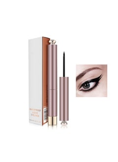 Waterproof Liquid Eyeliner, Long Lasting Black Eyeliner, Easy to Control Matte Thin Eyeliner, Quick Dry Makeup Eyeliner for Women Girls, All Beginners, 5ML - 2Pcs