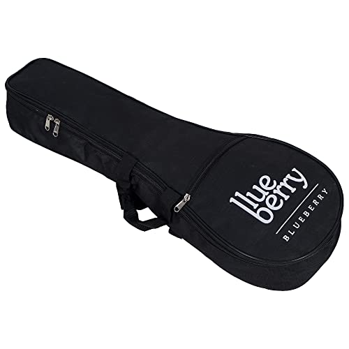 blueberry Nylon Ukb-20 Trnor Size Ukulele Traveler Gig Cover Bag (Black) - Image 3