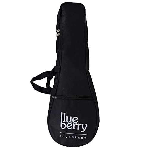 blueberry Nylon Ukb-20 Trnor Size Ukulele Traveler Gig Cover Bag (Black) - Image 1