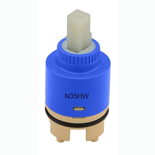 Kelica CUPCNSFIAPMO Certified N35HW 35mm Faucet Ceramic Disc Cartridge Replacement for Single Handle Faucet