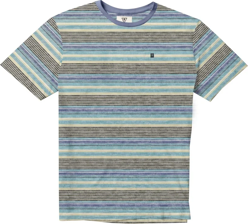 Vissla Eventide SS PKT Tee Dark Jade Heather