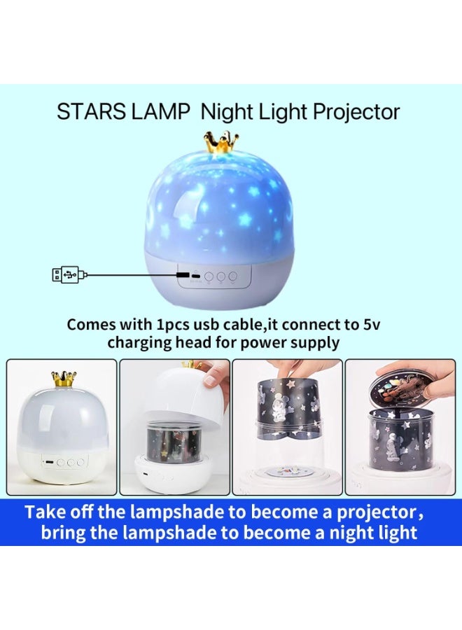 هومستر بروجيكتور فلكي وفضائي 2 في 1 مع 15 قرصًا (100+ مشهد) - ضوء ليلي دوار للسماء المرصعة بالنجوم مع جهاز تحكم عن بعد لغرفة النوم، غرفة الأطفال وديكور المنزل - Image 5