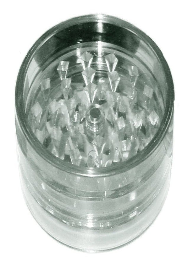 TitanOwl Kitchen Spice Grinder Acrylic 2pc with Magnet Clear Color - Image 1