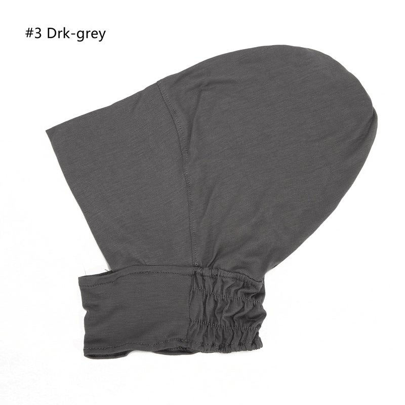 Modal Elastic Cover Neck Base Cap Sports Cover Solid Color Scarf Adjustable Hair Generation - Image 1