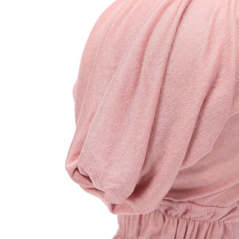 Modal Elastic Cover Neck Base Cap Sports Cover Solid Color Scarf Adjustable Hair Generation - Image 4