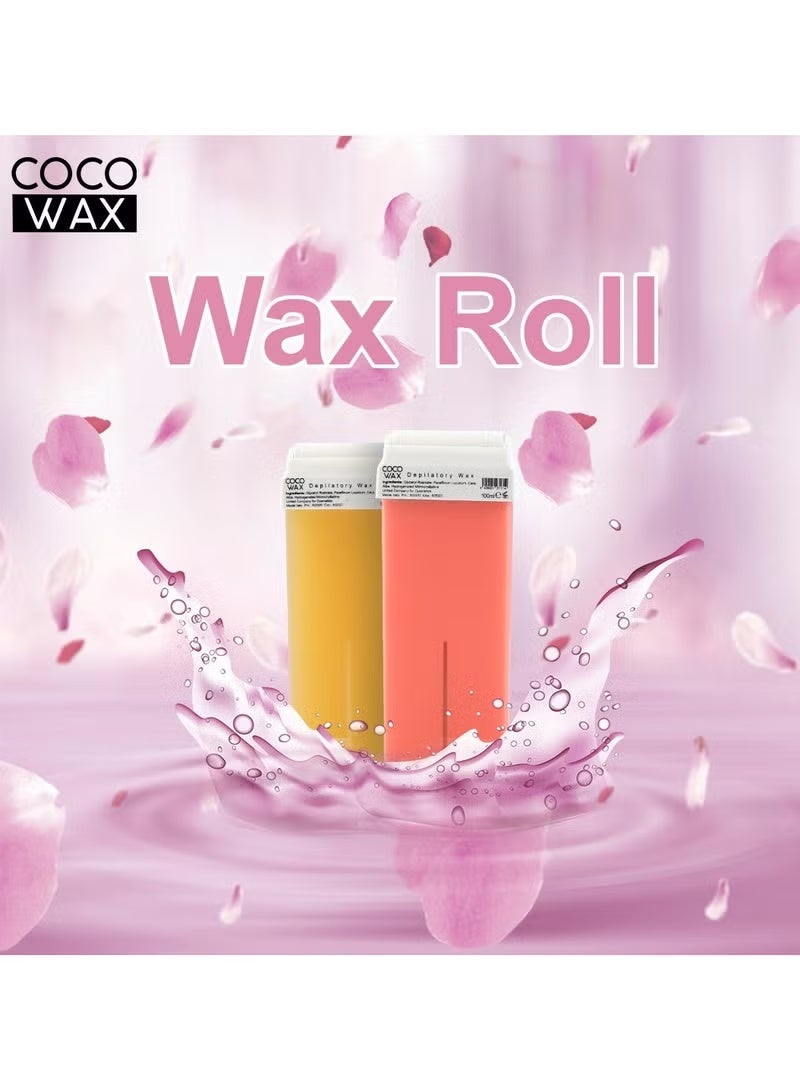 كوكو شمع مزيل الشعر بالورد 100 مل - Image 3
