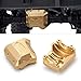 Benedict Harry 2PCS Brass Diff Cover Work on Front and Back Axels for 110 TRX4 RC Crawler Car - Image 2