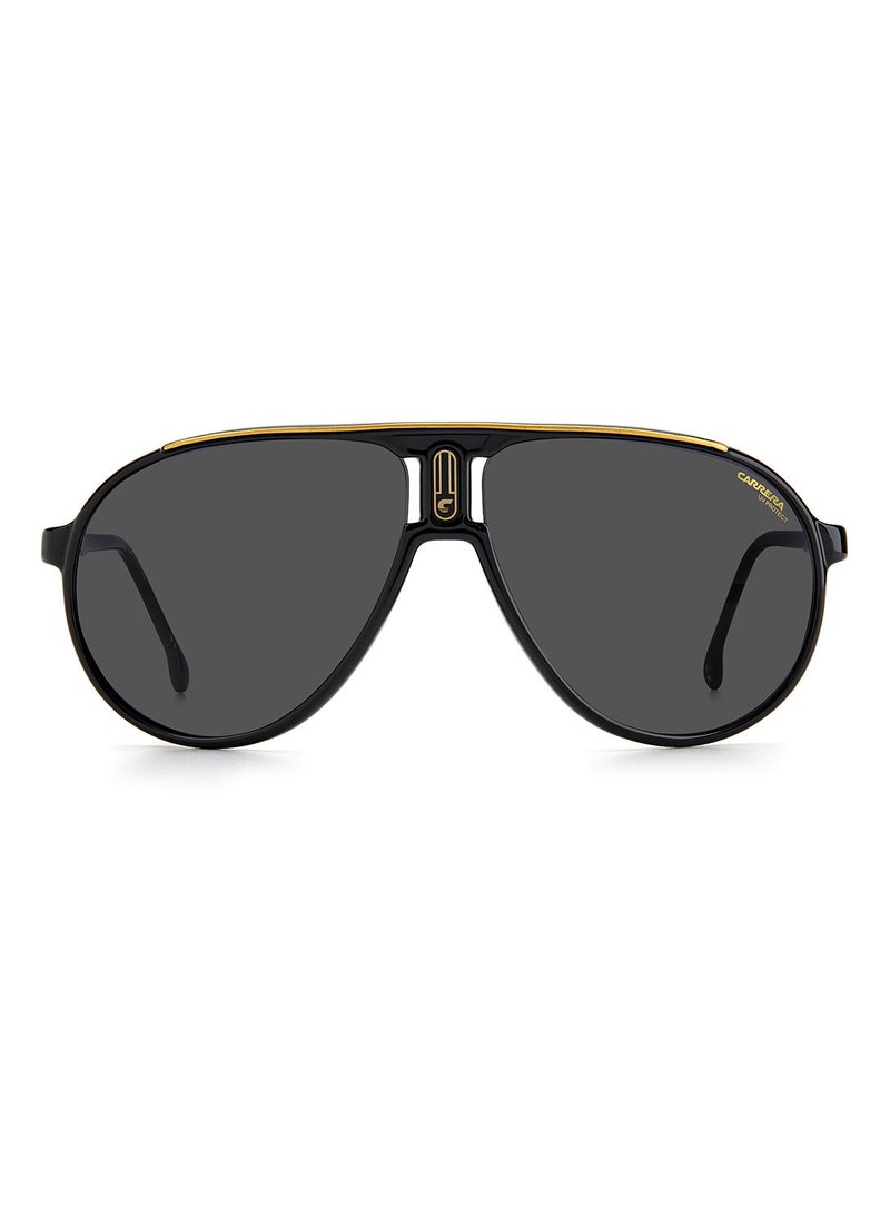 Carrera Aviator Sunglasses Champion65/N Black 62  - Image 2